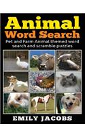 Animal Word Search: (English)