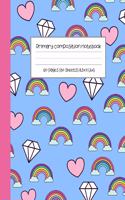 Primary composition notebook 120 pages (60 sheets) 8.5x11 (A4)