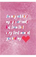 You May Not Have My Eyes Or Smile But From That Very First Moment You Had My Heart
