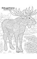 Säugetiere Malbuch für Erwachsene 2: (2 Säugetiere)