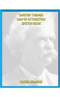 'Writer' Themed Law of Attraction Sketch Book