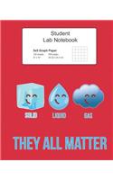 Student Science Lab Graph Paper Notebook