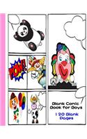 Blank Comic Book for Boys