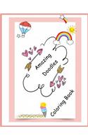 Amazing Doodles Coloring Book