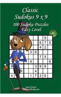 Classic Sudoku 9x9 - Easy Level - N°5: 100 Easy Sudoku Puzzles - Format easy to use and to take everywhere (6"x9")