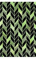 Bullet Journal Notebook Abstract Feather Pattern 4