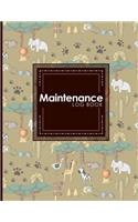 Maintenance Log Book