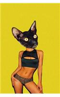 Bullet Journal: Sexy Cat Pop Art: Large Dot Grid Notebook - Retro Style(1 Bullet Journals)