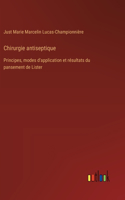 Chirurgie antiseptique