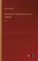 Development of English Literature and Language