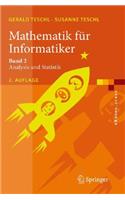 Mathematik F R Informatiker: Band 2: Analysis Und Statistik