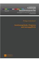 Insolvenzgruende, Prognose Und Antragspflicht: (8 Schriftenreihe Des Centrum Fuer Deutsches Und Europaeisches)