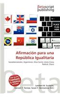Afirmacion Para Una Republica Igualitaria: (German)