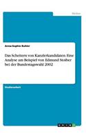 Das Scheitern von Kanzlerkandidaten. Eine Analyse am Beispiel von Edmund Stoiber bei der Bundestagswahl 2002