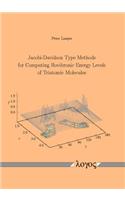 Jacobi-Davidson Type Methods for Computing Rovibronic Energy Levels of Triatomic Molecules
