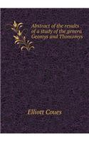 Abstract of the results of a study of the genera Geomys and Thomomys: (English)