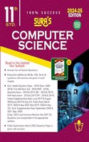 SURA`S 11th Standard Computer Science Exam Guide in English Medium 2024-25 Edition - Based on the Updated New Textbook
