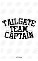 Tailgate Team Captain Notebook