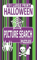 101 Large Print Halloween Picture Search Puzzles