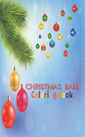 Christmas Ball Coloring Book