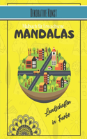 Dekorative Kunst - Mandalas-Malbuch für Erwachsene