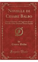 Novelle di Cesare Balbo