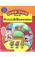 JumpStart Pre-K Match & Remember Workbook