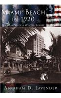 Miami Beach in 1920