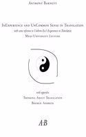 Inexperience and Uncommon Sense in Translation, with Some Reference to Umberto Eco's Experiences in Translation, Meiji University Lecture, with Appendix, Thinking about Translation, Bremen Address