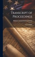 Transcript of Proceedings