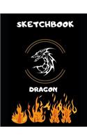 Sketchbook Notebook Journal: (Dragons)