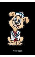 Notebook: Sailor Dog