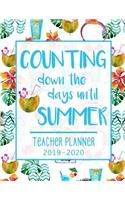Counting Down the Days Until Summer - Teacher Planner 2019 - 2020