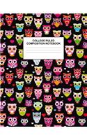 College Ruled Composition Notebook