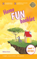 Home Fun Niveau 1 - Cp/Ce1 Booklet Édition Française