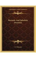 Hermetic and Qabalistic Doctrines