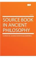 Source Book in Ancient Philosophy