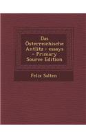 Das Osterreichische Antlitz