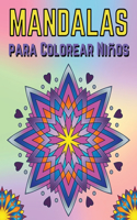 Mandalas para Colorear Niños: 50 Mandalas para Niños a partir de 6 Años - Concentración y Relajación - Libro de Colorear Infantiles