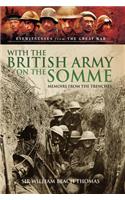 With the British Army on the Somme