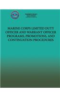 Marine Corps Limited Duty Officer and Warrant Officer Programs, Promotions, and Continuation Procedures