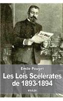 Les Lois Scélérates de 1893-1894