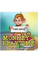 Monkey's Playtime: (Children's Book about a Little Boy and His Funny Pet Monkey, Picture Books, Preschool Books, Ages 3-5, Baby Books, Kids Book, Bedtime Story)