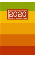 2020 Daily Planner: January 01, 2020 to December 31, 2020 - Dated One Page Per Day Diary, Planner, Academic Organizer, Appointment Book, & Journal With Time Slots And A