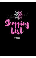 Shopping List
