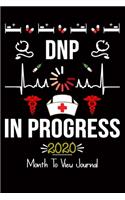 DNP in Progress 2020 Month to View Planner