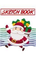 Sketchbook For Watercolor Cracking Christmas Gifts: Notebook Unruled Blank Sketch Books For School College Students Unlined Notebook Planner - Beginner - Coloring # Variety Size 8.5 X 11 INCHES 110 Pa