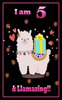 I am 5 & llamazing