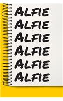 Name Alfie A beautiful personalized