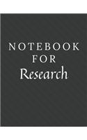 Notebook For Research